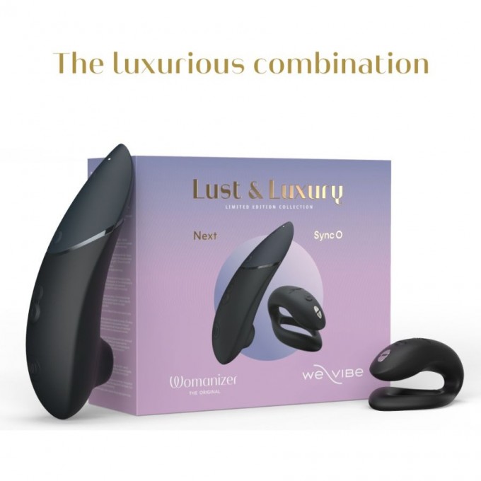 Набор WOMANIZER LUST AND LUXURY WOMANIZER NEXT AND WE-VIBE SYNC O LIMITED EDITION 2025 WZXY1SG9 Набор WOMANIZER LUST AND LUXURY WOMANIZER NEXT AND WE-VIBE SYNC O LIMITED EDITION 2025 WZXY1SG9